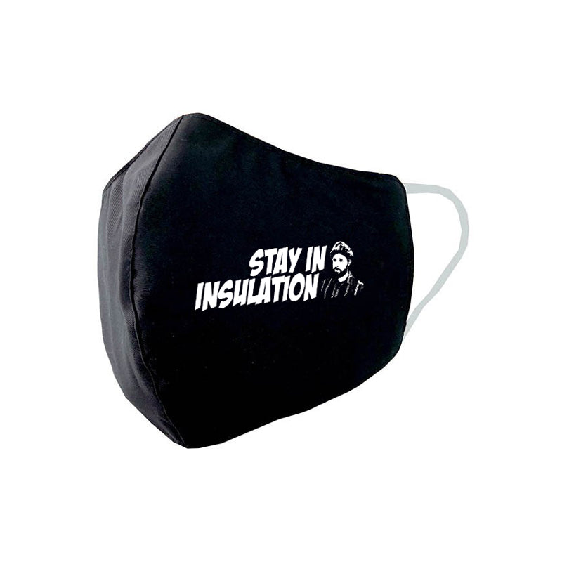 Stay in insulation Face Mask - Navy Blue